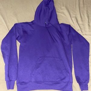 Purple Plain Hoodie